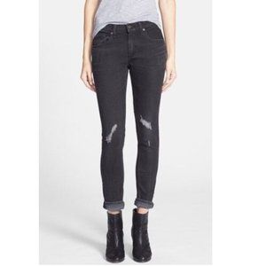 Rag & Bone The Skinny Jeans in Blackthorne